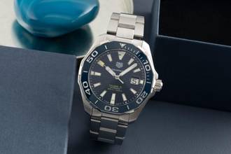 TAG Heuer Aquaracer 300M Calibre 5 Automatik Ref. WAY201B.BA0927 B&P 2018 