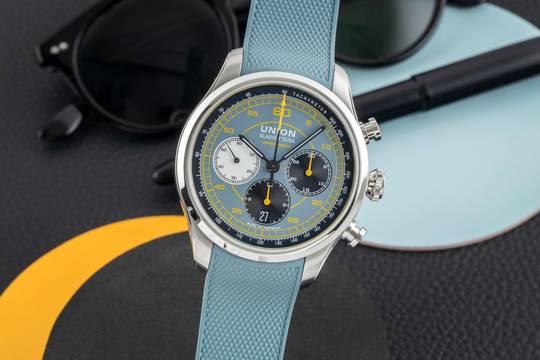  Union Glashütte Belisar Chronograph Speedster Automatik Ref D009.427.17.042.09 B&P Limited 