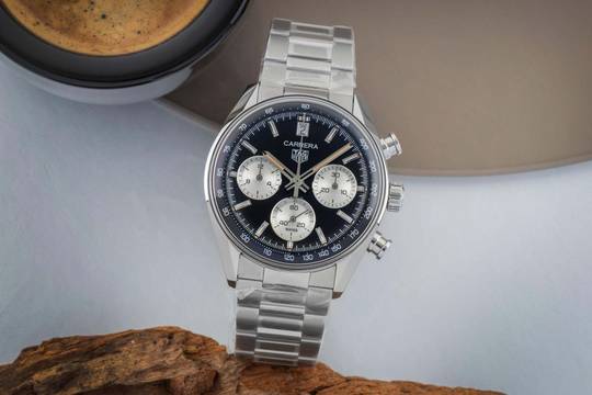  TAG Heuer Carrera Chronograph Stahl Automatik Ref. CBS2210.FC6534 B&P 2024 