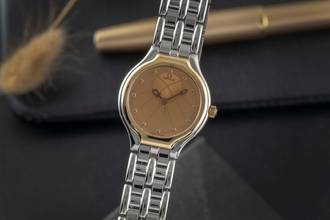 Thumbnail von Omega De Ville Symbol Stahl/Gold Damenuhr Ref. 795.0901 Box & Papiere 1993