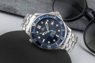 Thumbnail von Omega Seamaster Diver 300 M Stahl Automatik Herrenuhr Ref. 2531.80.00 B&P 1997