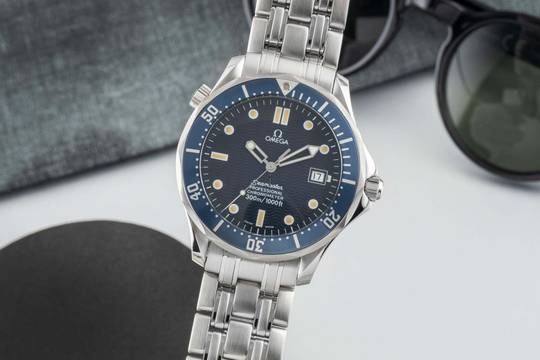  Omega Seamaster Diver 300 M Stahl Automatik Herrenuhr Ref. 2531.80.00 B&P 1997 