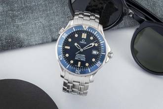 Thumbnail von Omega Seamaster Diver 300 M Stahl Automatik Herrenuhr Ref. 2531.80.00 B&P 1997