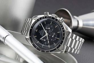 Thumbnail von Omega Speedmaster Professional Moonwatch Chronograph Handaufzug Ref. 145.022-74 ST Box