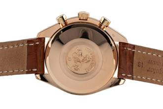Thumbnail von Omega Speedmaster Day Date Chronograph 18k Roségold 175.0084 Papiere 1999