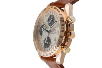 Thumbnail von Omega Speedmaster Day Date Chronograph 18k Roségold 175.0084 Papiere 1999