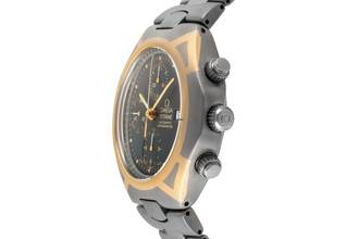 Thumbnail von Omega Seamaster Polaris Chronograph Titan / Gold Automatik Ref. 5890.40.00
