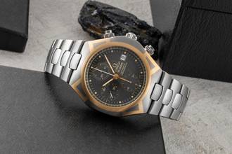 Thumbnail von Omega Seamaster Polaris Chronograph Titan / Gold Automatik Ref. 5890.40.00