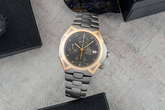 Thumbnail von Omega Seamaster Polaris Chronograph Titan / Gold Automatik Ref. 5890.40.00