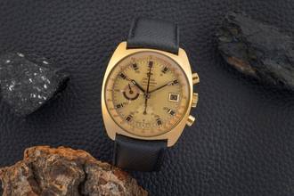 Thumbnail von Omega Seamaster Chronograph vergoldet Automatik Herrenuhr Ref. 176.0007 Vintage