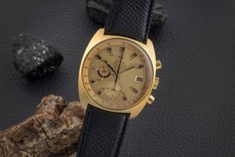  Omega Seamaster Chronograph vergoldet Automatik Herrenuhr Ref. 176.0007 Vintage 