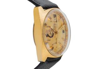 Thumbnail von Omega Seamaster Chronograph vergoldet Automatik Herrenuhr Ref. 176.0007 Vintage