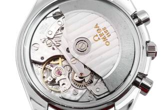 Thumbnail von Omega Speedmaster Date Chronograph Stahl Automatik Herrenuhr Ref. 3511.80.00