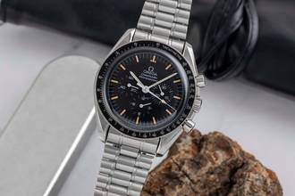 Omega Speedmaster Professional Moonwatch Chronograph Steel Hand-Wound Ref. ST145022 B&P