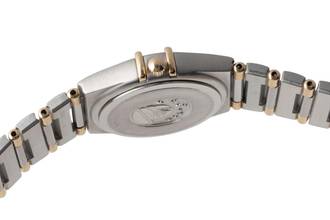 Thumbnail von Omega Constellation Ladies Honeycomb Dial Steel / Gold Quartz Women's Watch Ref. 1262.30.00