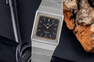 Omega Constellation Quartz Steel Quartz Men's Watch Ref. 395.0800 Classic Vintage