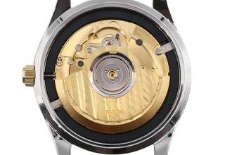 Thumbnail von Omega Speedmaster Steel / Gold Automatic Men's Watch Ref. 3301.20.00 B&P 1992
