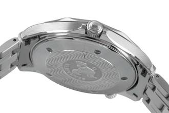 Thumbnail von Omega Seamaster Diver 300 M stainless steel men's watch with date, sapphire crystal, Ref. 2542.80.00