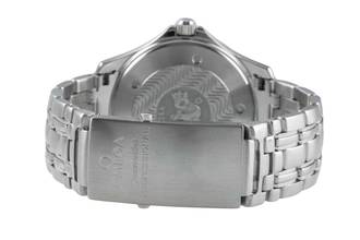 Thumbnail von Omega Seamaster Diver 300 M stainless steel men's watch with date, sapphire crystal, Ref. 2542.80.00