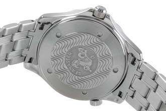 Thumbnail von Omega Seamaster Diver 300 M stainless steel men's watch with date, sapphire crystal, Ref. 2542.80.00