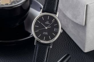 Omega De Ville Steel Quartz Ladies' Watch Ref. 192.0057 Vintage Classic