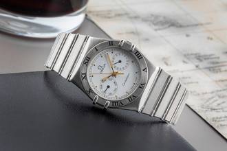 Thumbnail von Omega Constellation Day-Date Steel Quartz Men's Watch 396.1070.1 396.1080.1