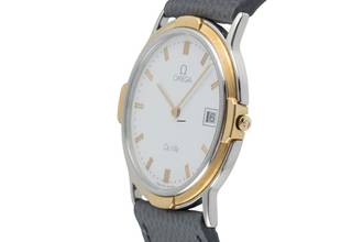 Thumbnail von Omega De Ville Symphonie Stahl / Gold Quarz unisex Ref. 196.0308 Vintage