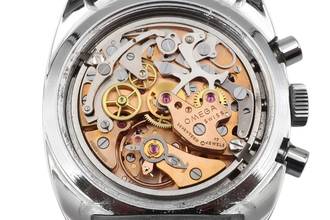 Thumbnail von Omega Seamaster Vintage Chronograph Manual Wind Stainless Steel Men's Watch Ref. 145.029