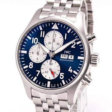  IWC Pilot Pilot’s Watch Chrono Laureus 43 – 1 of 1000 – IW378010 – NEW & Unworn – 04/2026 Full Set 