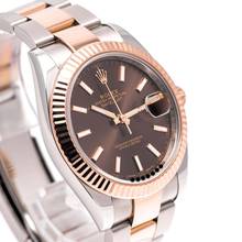 Thumbnail von Rolex Datejust 41 Chocolate Oyster Steel/Rosegold – 126331 – like NEW – 06/2017 Full Set Lc100