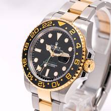  Rolex GMT-Master II Steel Gold – 116713LN – like NEW – 01/2015 Full Set 