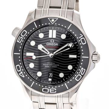  Omega Seamaster Diver 300 M Black – 210.30.42.20.01.001 – NEW & Unworn – 04/2026 Full Set 