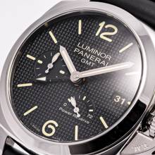Thumbnail von Panerai Luminor 1950 3 Days Gmt Power Reserve 42 – PAM 00537 – like NEW – 06/2021 Full Set