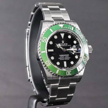  Rolex Submariner Date STARBUCKS - MKII - LC100 - NEW - FIRST OWNER BILL 