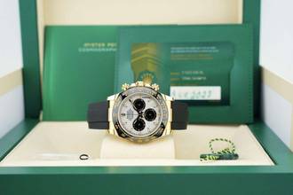 Thumbnail von Rolex Daytona Oysterflex - Meteorite Dial - Yellow Gold - Original Invoice - 116518LN 2023