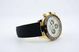 Thumbnail von Rolex Daytona Oysterflex - Meteorite Dial - Yellow Gold - Original Invoice - 116518LN 2023