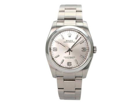  Rolex Oyster Perpetual 36 Ref. 116000 Zifferblatt Silber 