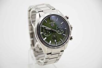 Thumbnail von TAG Heuer Carrera Calibre Heuer 02 Chronograph 44mm Green Dial Fullset aus 2024