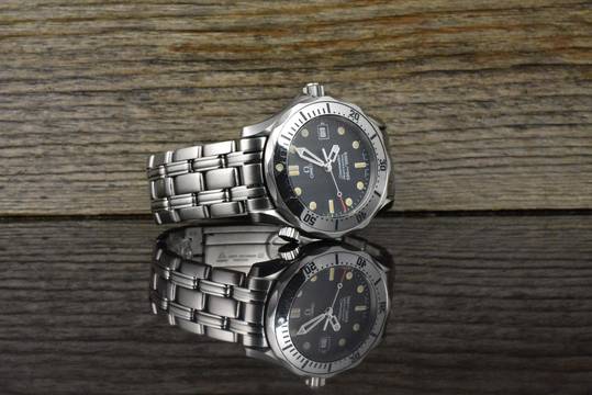  Omega Seamaster Diver 300 M Professional 300M Mid Size Quarz 36MM NICE VINTAGE - Tritium 