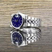 Thumbnail von Tudor Prince Date 74000N NOS / UNGETRAGEN Blue Dial - Full Set 2007
