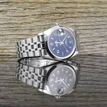 Thumbnail von Tudor Prince Date 74000N NOS / UNGETRAGEN Blue Dial - Full Set 2007