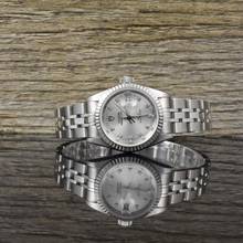 Thumbnail von Tudor Prince Date Princess Date NOS / UNGETRAGEN 92414 Silver Diamond Dial / Weißgold B&P