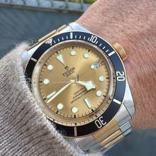 Thumbnail von Tudor Black Bay S&G Heritage S&G 79733N-0004 Champagne Sunray-Dial unpoliert B&P 2021