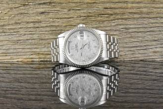 Thumbnail von Tudor Prince Date Day 76214 Linen Diamond Dial Stahl Weißgold - Full Set 2013