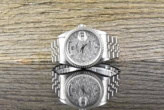  Tudor Prince Date Day 76214 Linen Diamond Dial Stahl Weißgold - Full Set 2013 