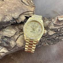 Thumbnail von Rolex Lady-Datejust Datejust Lady 26 Dia - 750er Gelbgold - Dia Dial - Ref. 6917