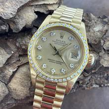 Thumbnail von Rolex Lady-Datejust Datejust Lady 26 Dia - 750er Gelbgold - Dia Dial - Ref. 6917