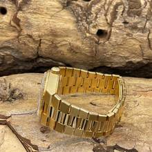 Thumbnail von Rolex Day-Date Oysterquartz Day-Date Oysterquarz 18Kt - FULLSET 1978 LC100 - Ref. 19018