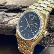 Thumbnail von Rolex Day-Date Oysterquartz Day-Date Oysterquarz 18Kt - FULLSET 1978 LC100 - Ref. 19018
