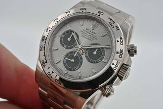 Thumbnail von Rolex Daytona Cosmograph Grey Dial 18k WG Rehaut 116509 White Gold